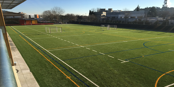 rehabilitación campo deportivo