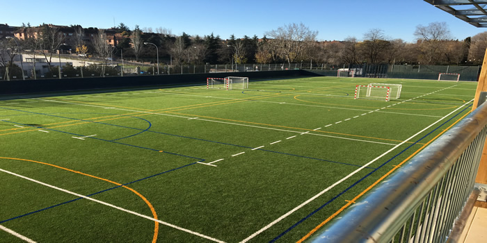 rehabilitación campo deportivo